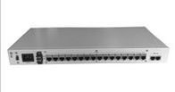 16E1 Manageable 100/1000M Ethernet PDH Multiplexer,FOM,1.25G