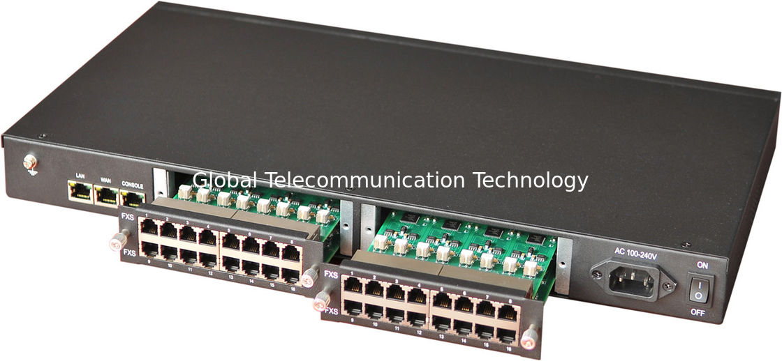 Asterisk VoIP Gateway H.248/SIP/MGCP 32FXS/FXO VoIP Gateway/ATA/IAD GT-IAD-32S/O
