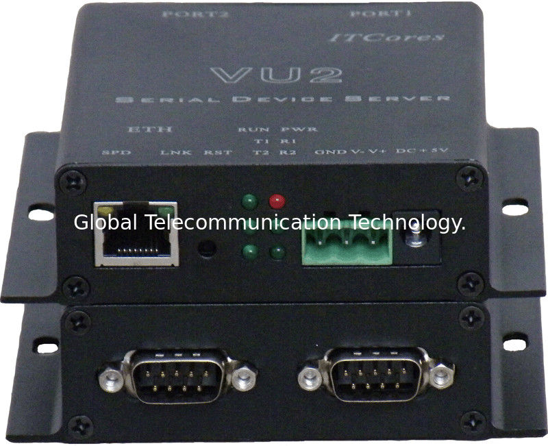 2 Port Serial RS232/422/485 to Ethernet Server/Com Driver,Industrial Edition VU2